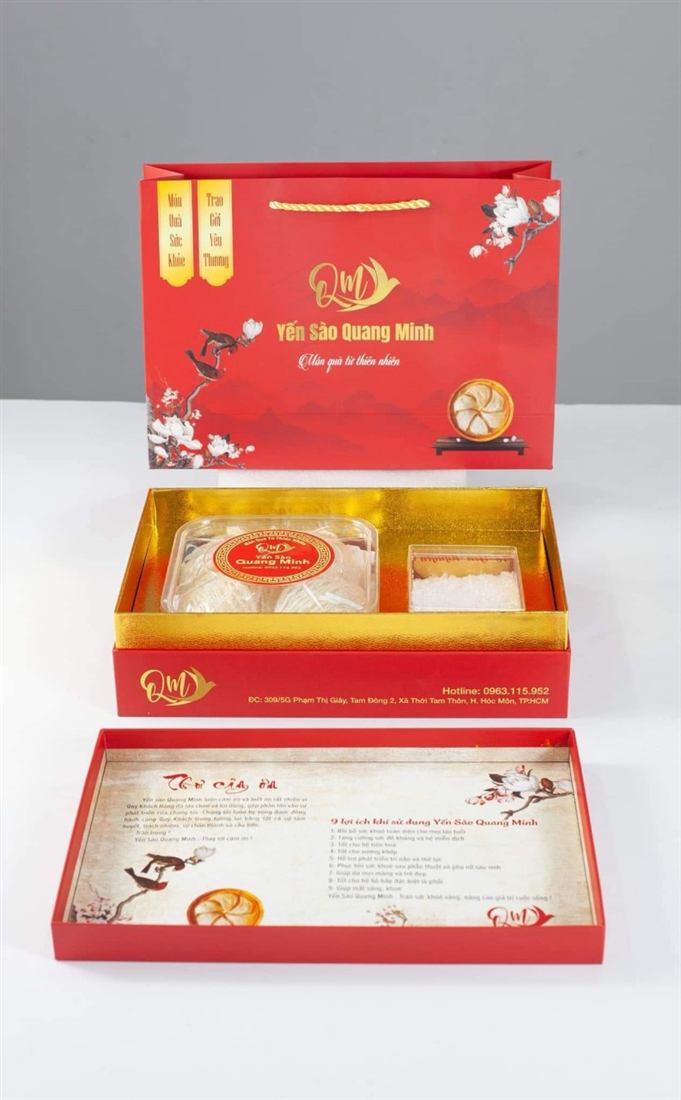 Sản phẩm Yến Sào Quang Minh